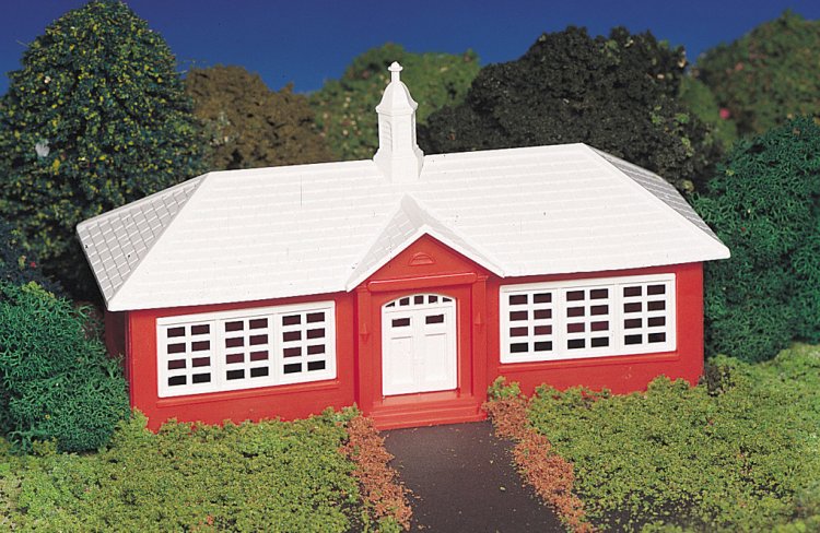 School House (HO Scale) - Click Image to Close
