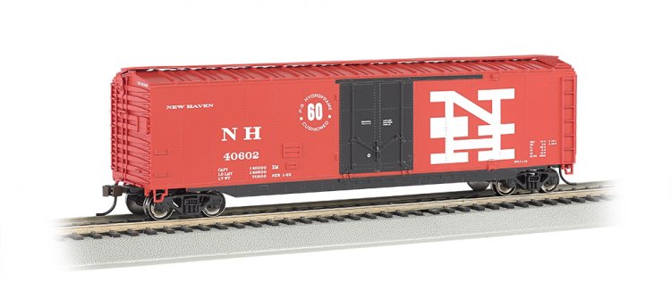 New Haven - 50' Plug Door Box Car (HO Scale) - Click Image to Close