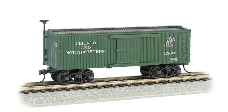 Chicago & North Western™ - Old-time Box Car - Click Image to Close