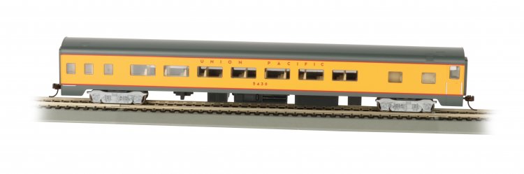 Union Pacific® Smooth-Side Coach w/ Lighted Interior (HO) - Click Image to Close