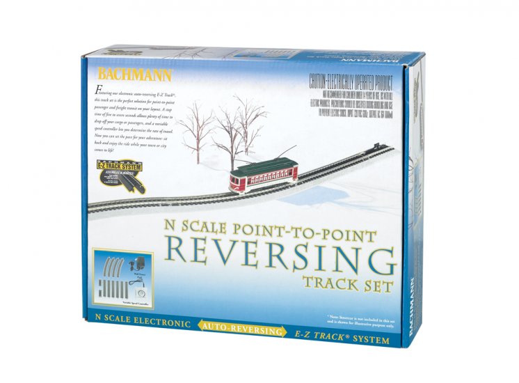 Nickel Silver E-Z Track® Auto-Reversing System - N Scale - Click Image to Close