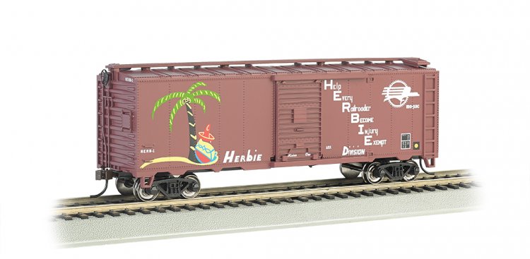 Missouri Pacific™ - HERBIE 40' Box Car (HO Scale) - Click Image to Close