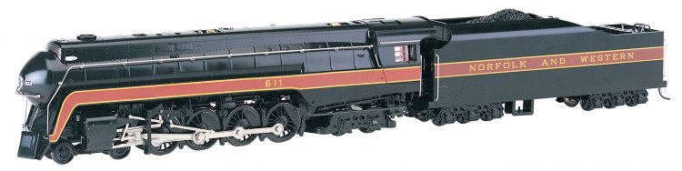 Norfolk & Western 4-8-4 Class J #611- DCC Sound Value - HO Scale - Click Image to Close