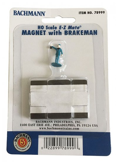 Magnet With Brakeman (1/Card) - Click Image to Close