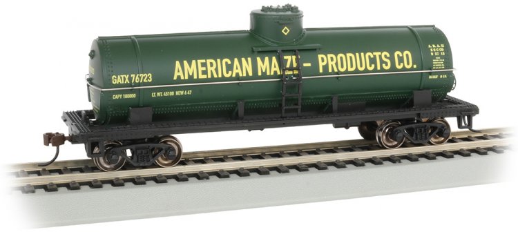 American Maize Products Co - 40' Single-Dome Tank Car (HO Scale) - Click Image to Close
