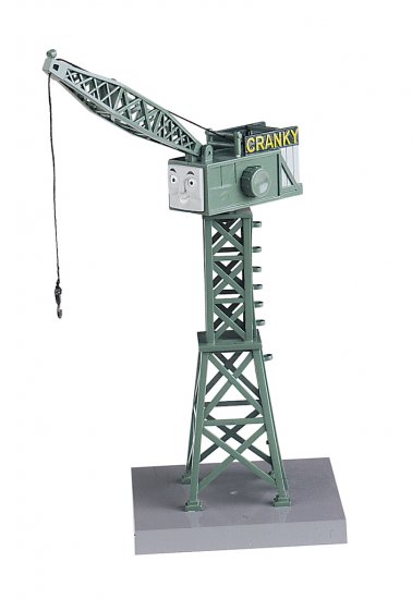 Cranky the Crane (with working crane action) (HO Scale) - Click Image to Close