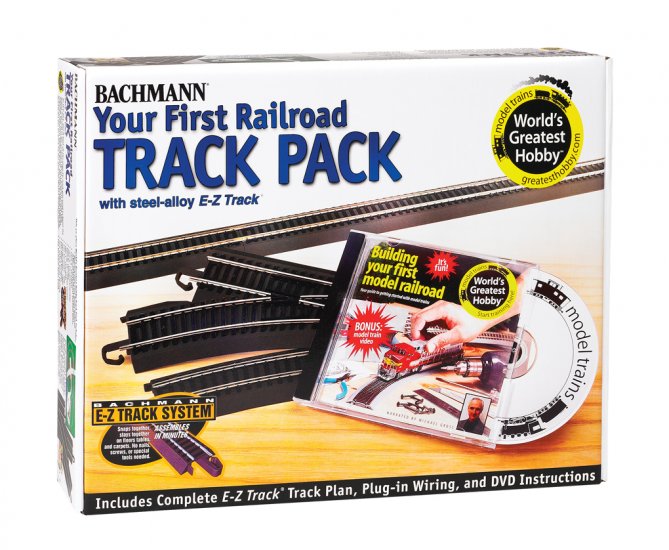 Steel Alloy First Railroad Track Pack (HO Scale) - Click Image to Close