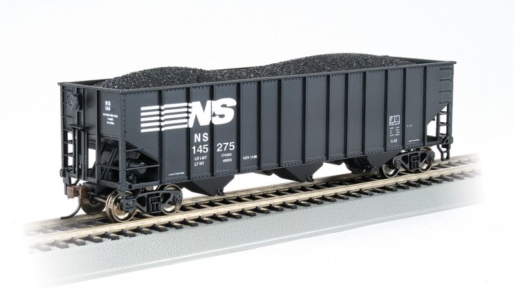 Norfolk Southern #145275 - Beth Steel 100 Ton 3 Bay Hopper - Click Image to Close