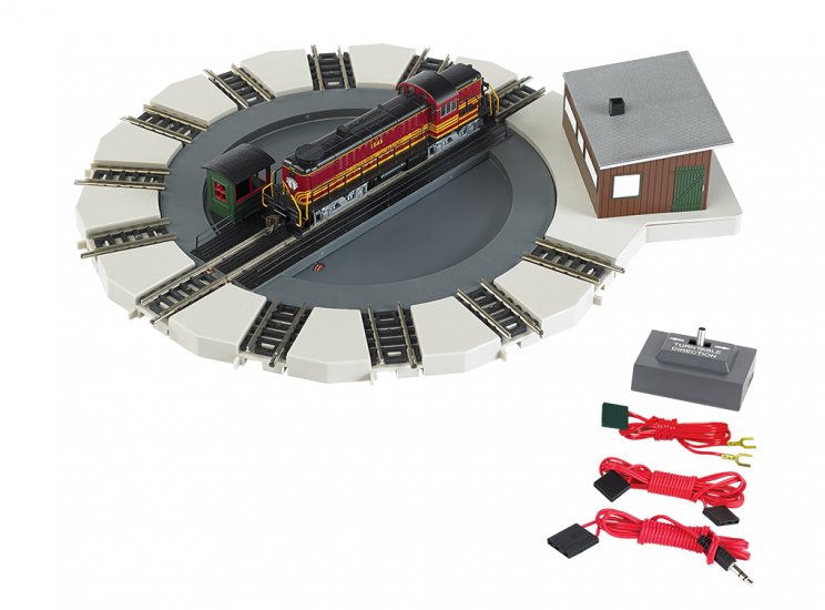 Motorized Turntable - N Scale E-Z Track - Click Image to Close