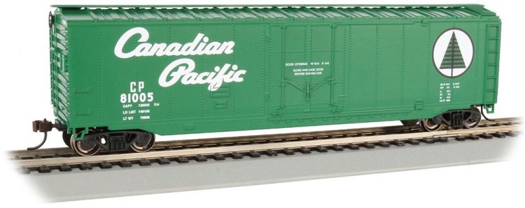 Canadian Pacific #81005 - 50' Plug Door Box Car (HO Scale) - Click Image to Close
