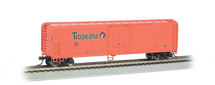 Tropicana Orange- 50' Steel Reefer (HO Scale) - Click Image to Close