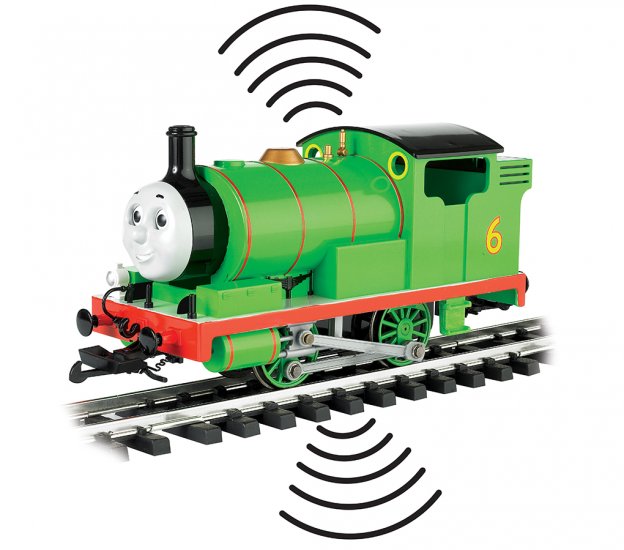 Percy The Small Engine w/ DCC Sound (with moving eyes) - Click Image to Close