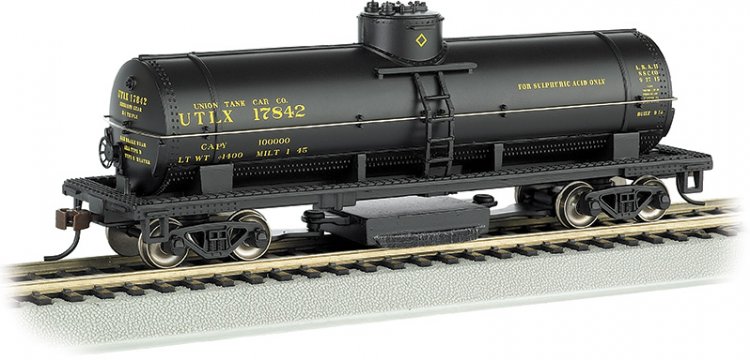 UTLX - Track-Cleaning Single-Dome Tank Car - Click Image to Close