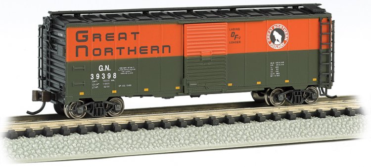 Great Northern - AAR 40' Steel Box Car - Click Image to Close