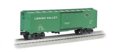 Lehigh Valley- Green - 40' Box Car