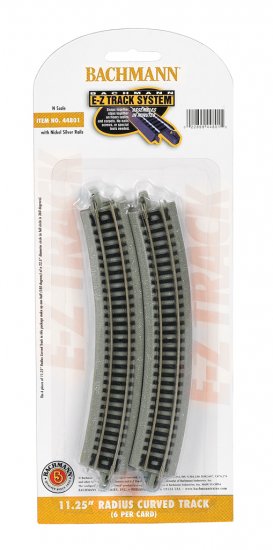 11.25" Radius Curved (N Scale) - Click Image to Close