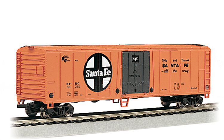 Santa Fe #56252 - 50' Steel Reefer (HO Scale) - Click Image to Close