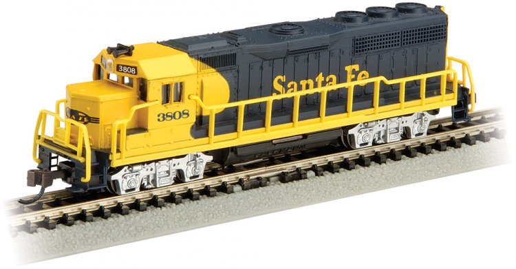 Santa Fe #3808 - GP40 - Click Image to Close