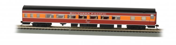 SP Daylight Smooth-Side Coach w/ Lighted Interior (HO) - Click Image to Close