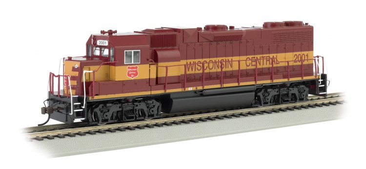 Wisconsin Central #2001 - GP38-2 (HO Scale) - Click Image to Close