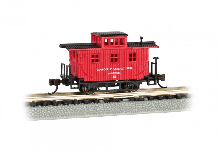 Union Pacific® - Old-Time Caboose (N scale) - Click Image to Close