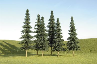 4" - 6" Spruce Bulk Trees (24 per Bag) - Click Image to Close