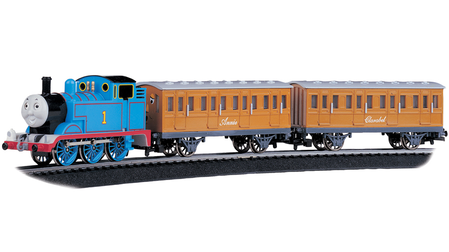 Thomas with Annie and Clarabel (HO Scale) - Click Image to Close