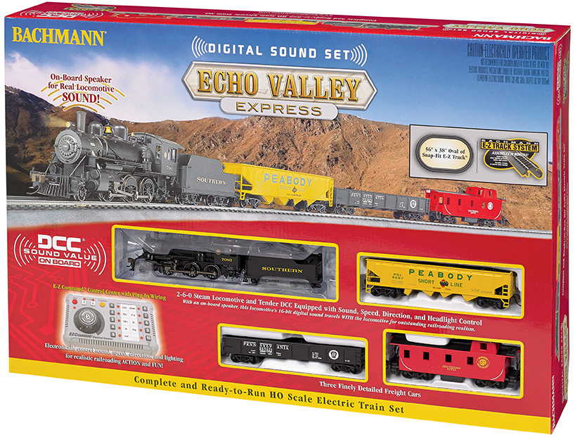 Home :: HO Scale :: Train Sets :: DCC - Sound Value Train Sets :: Echo 