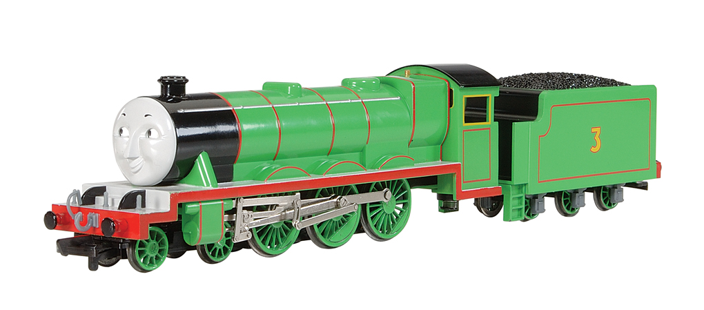 Henry the Green Engine (with moving eyes) (HO Scale) - Click Image to Close