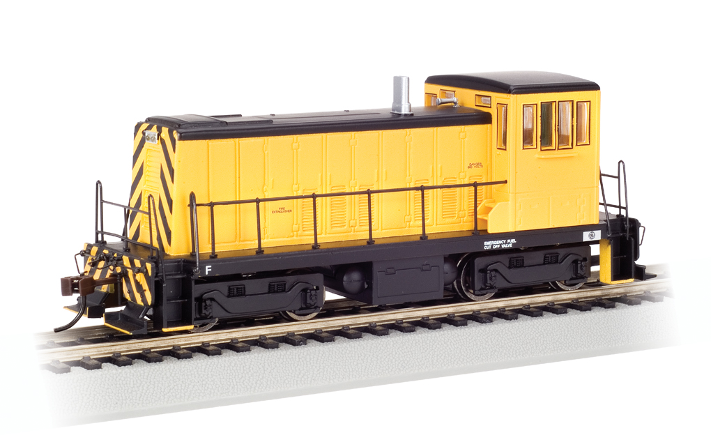  , Painted Unlettered - Yellow &amp; Black - GE 70-Ton - DCC (HO Scale