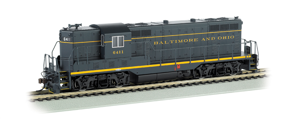 Baltimore & Ohio® #6411 - GP7 - DCC Baltimore & Ohio® #6411 - GP7 - DCC