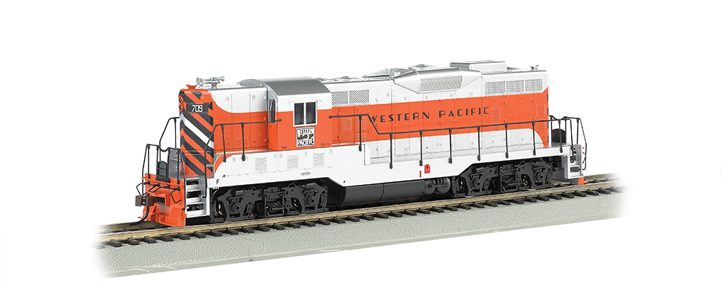 Western Pacific #709 - GP7 - DCC (HO Scale) Western Pacific #709 - GP7 - DCC (HO Scale)