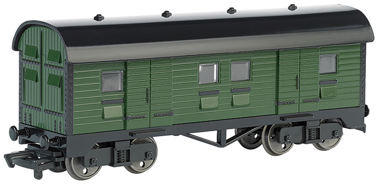 Mail Car - Green (HO Scale) - Click Image to Close