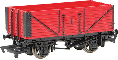 Open Wagon - Red (HO Scale) - Click Image to Close