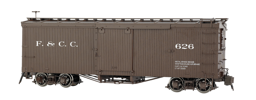 Florence & Cripple Creek - Murphy Roof Box Car (Large Scale)