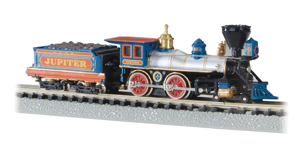  Jupiter" - 4-4-0 American Locomotive &amp; Tender - Click Image to Close