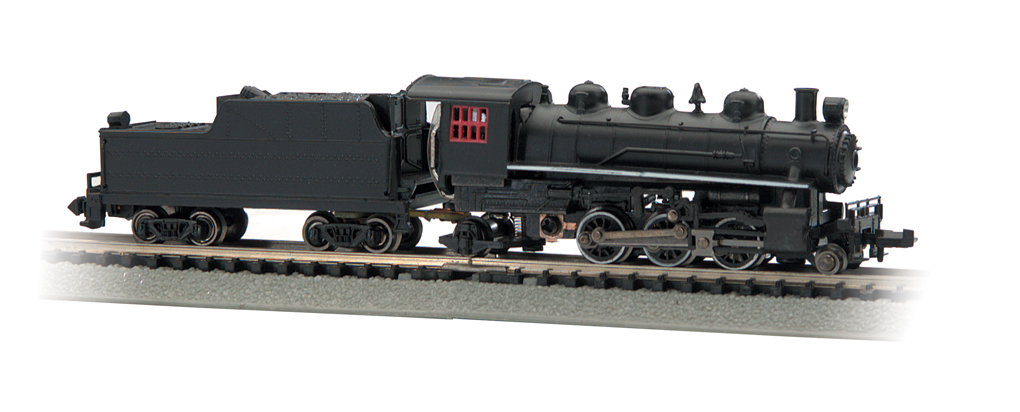 Painted Unlettered - 2-6-2 Prairie &amp; Tender (N Scale)