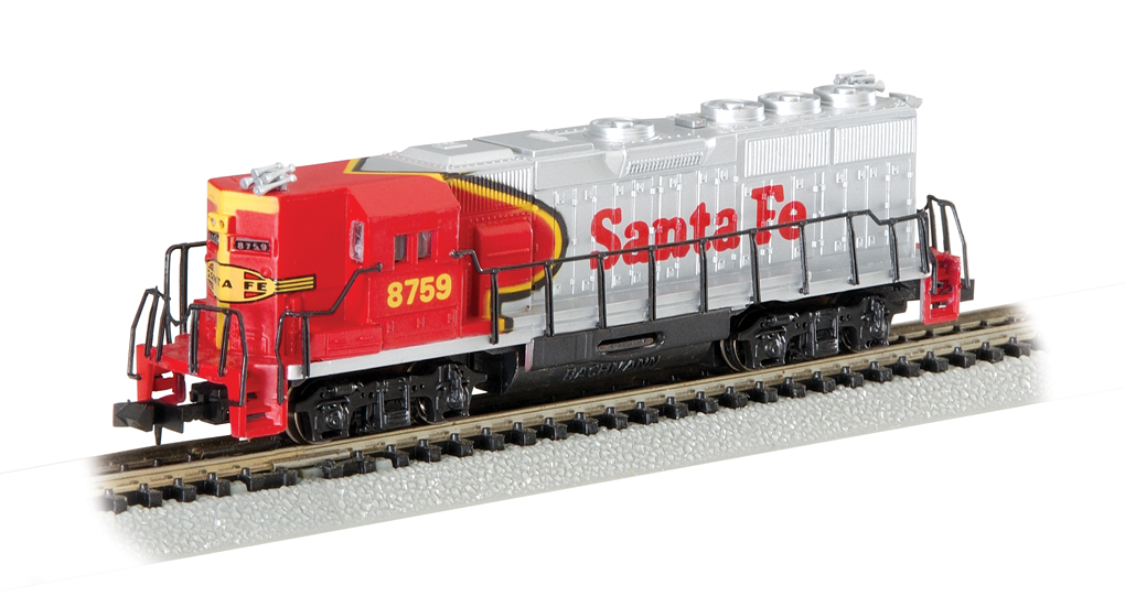 Santa Fe (Red &amp; Silver) - F7B - DCC Sound Value [64401 