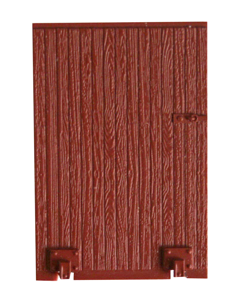 18 ft. Box Car - Oxide Red, Data Only (2 per box) - Click Image to Close