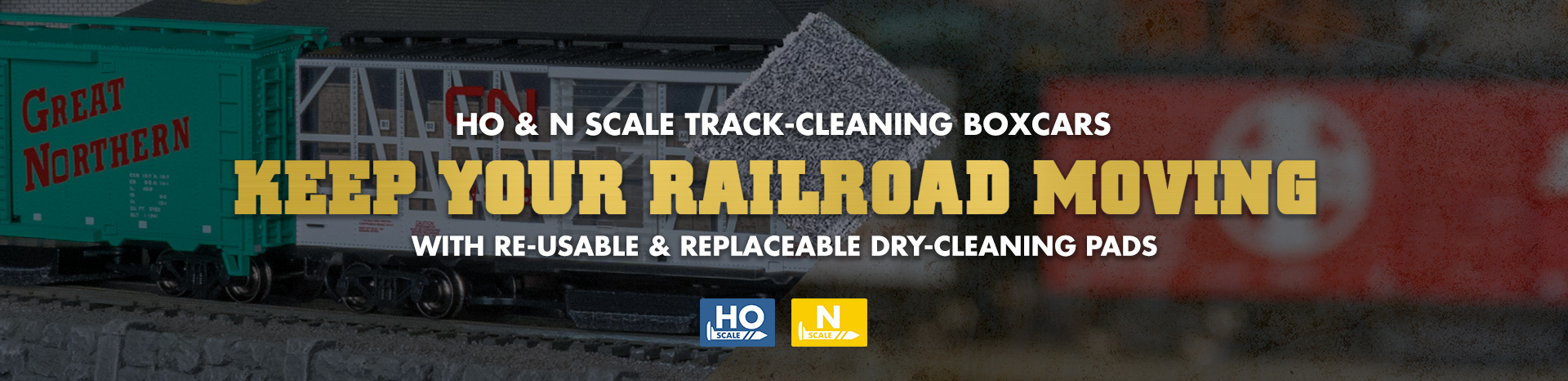Track-Cleaning Boxcars