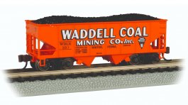 (image for) USRA 55-Ton 2-Bay Hopper - Waddell Coal #103