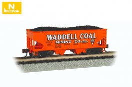 USRA 55-Ton 2-Bay Hopper - Waddell Coal #103