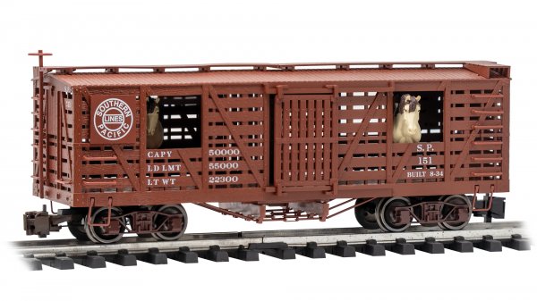 (image for) Animated Stock Car - Southern Pacific™ with Horses