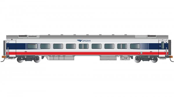 (image for) Siemens Venture Passenger Car - Amtrak Midwest SM Coach #4130 (married pair car “B”)