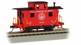 (image for) Baltimore & Ohio® #C-1775 - Old-Time Bobber Caboose (HO Scale)
