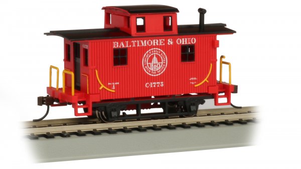 (image for) Old-Time Bobber Caboose - Baltimore & Ohio® #C-1775