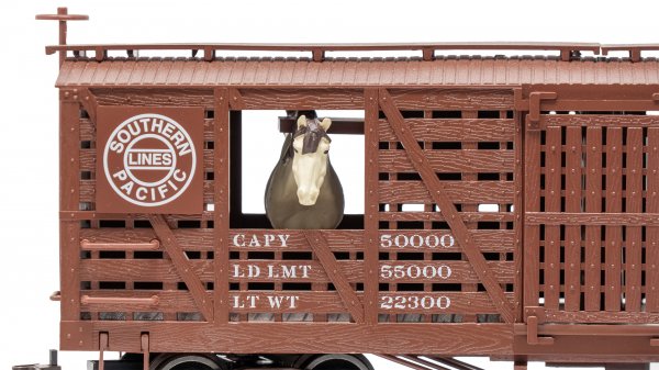 (image for) Animated Stock Car - Southern Pacific™ with Horses