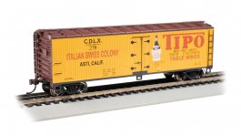 Tipo Table Wine - 40' Wood-Side Refrigerated Boxcar