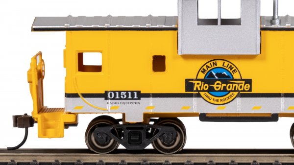 (image for) 36' Wide-Vision Caboose - Rio Grande™ #1511