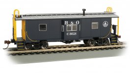 (image for) Bay Window w/ Roof Walk Caboose - B&O® #C-3025